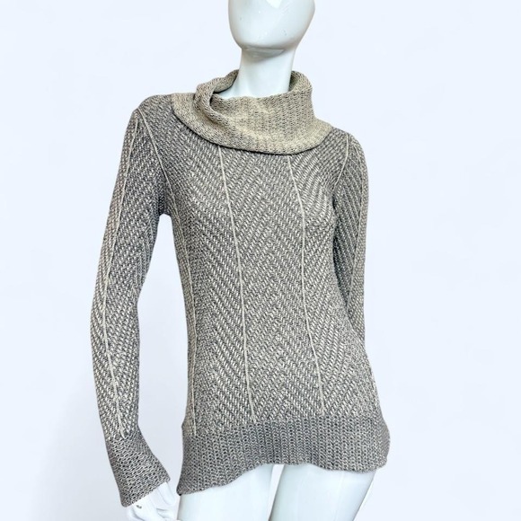 Effeci Sweaters - Y2K Medieval Cowl‎ Neck Sweater Fairycore Mori Kei Knit Womens S effici cotton